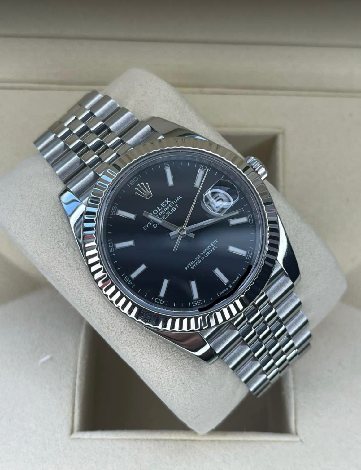 2025 Rolex Datejust Black Dial 126334