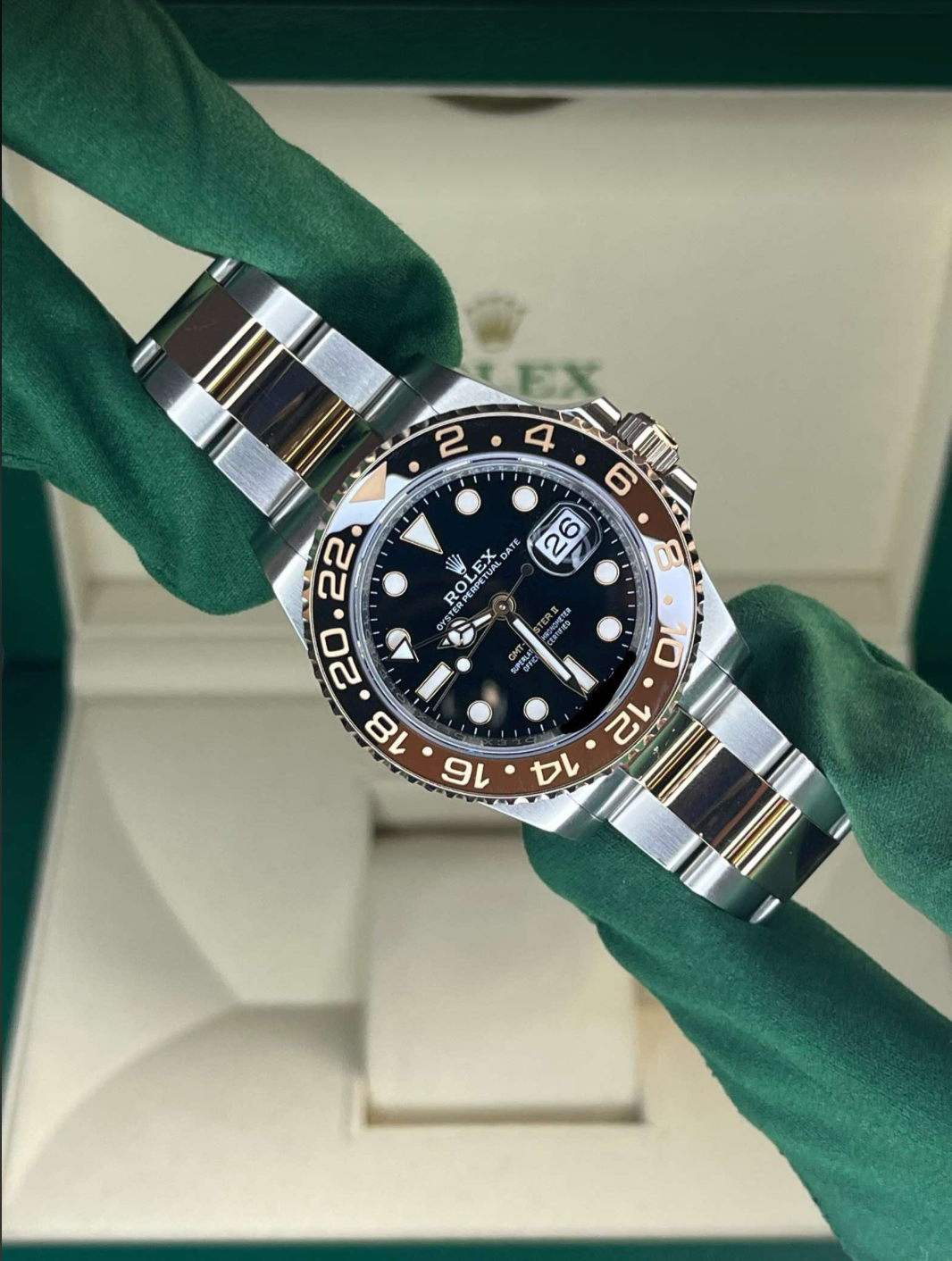2025 Rolex Gmt Master II Rootbeer 126711CHNR