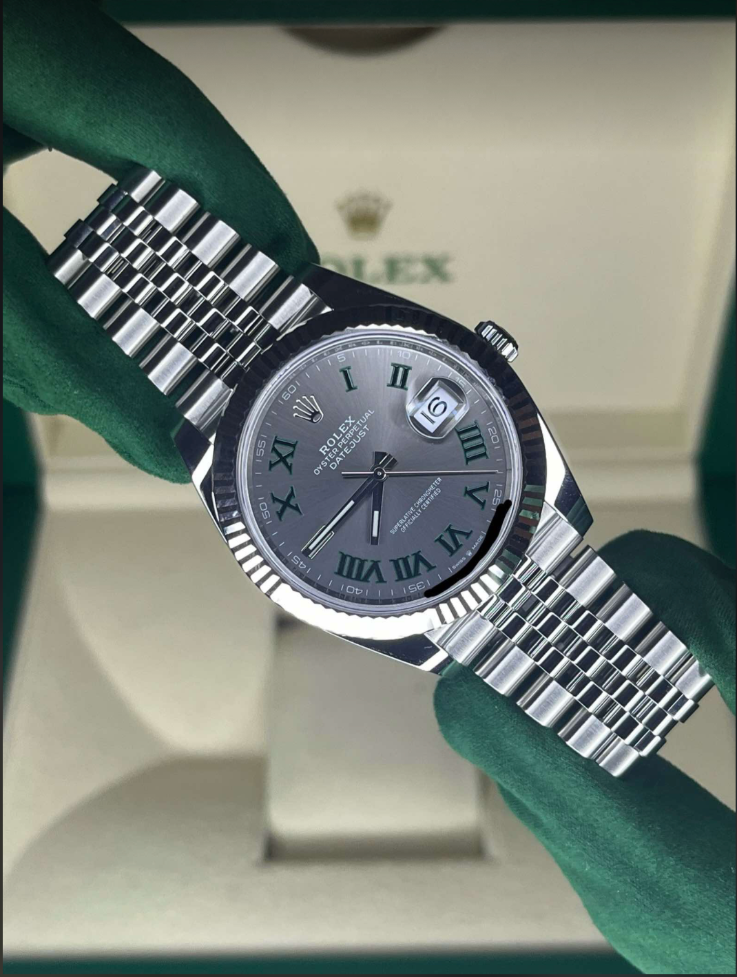 2025 Rolex Datejust Wimbeldon Dial 126334