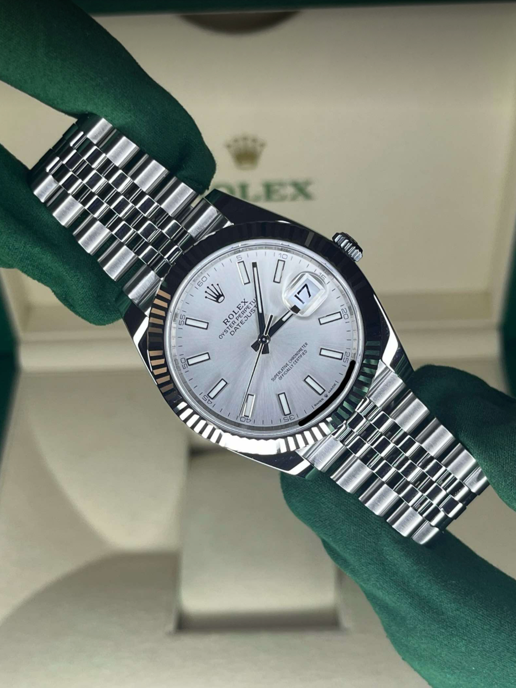 2025 Rolex Datejust Silver Dial 126334