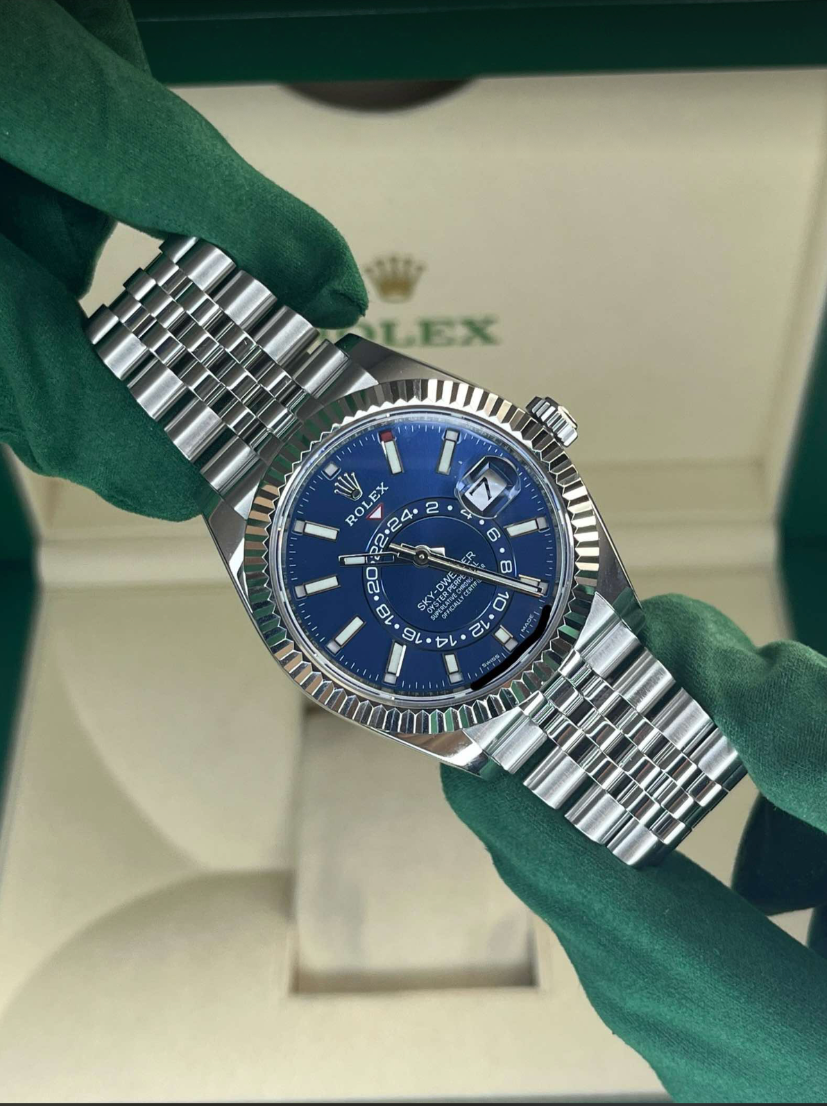 2021 Rolex Sky Dweller Blue Dial 326934
