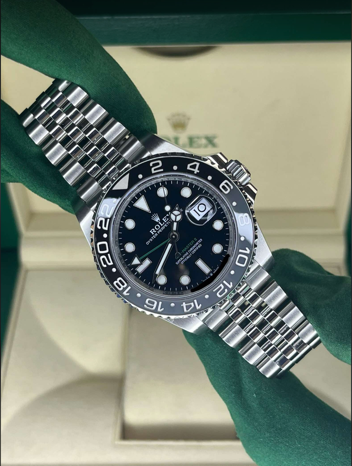 2025 Rolex Gmt Master II Bruce Wayne 126710GRNR