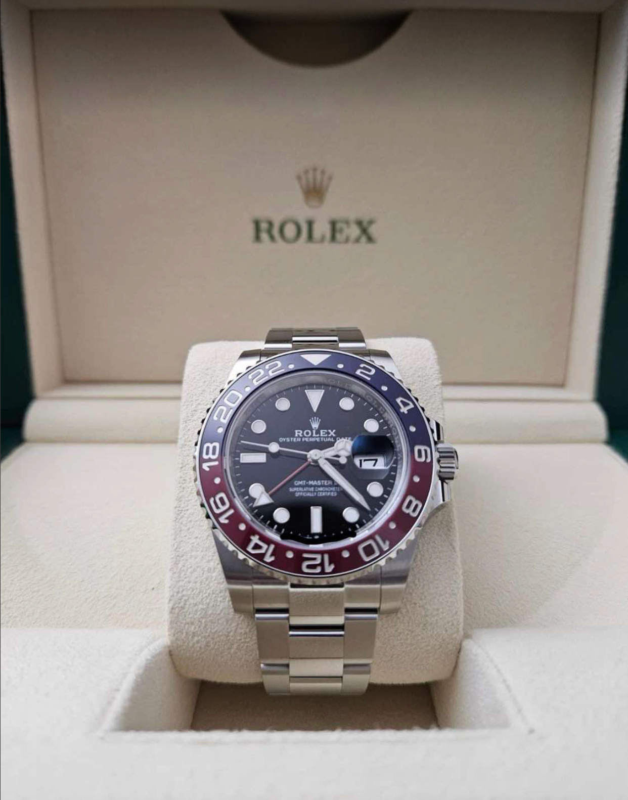 2025 Rolex Gmt Master II Pepsi 126710BLRO
