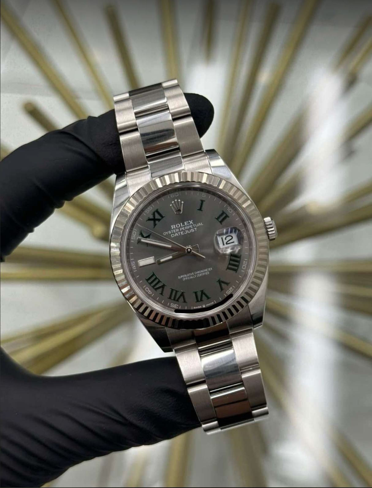 2025 Rolex Datejust Wimbeldon Dial 126334