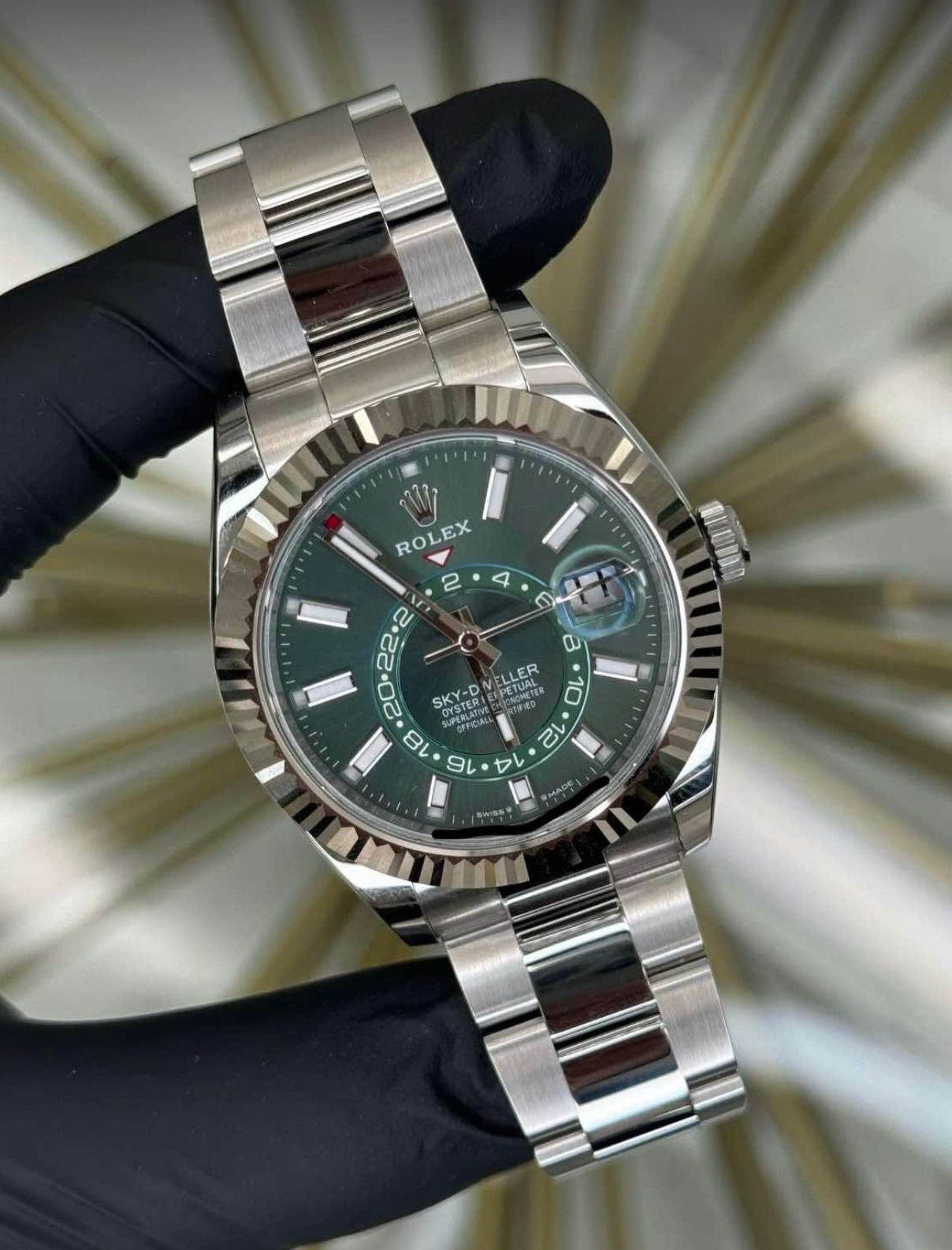 2025 Rolex Sky Dweller Green Dial 336934
