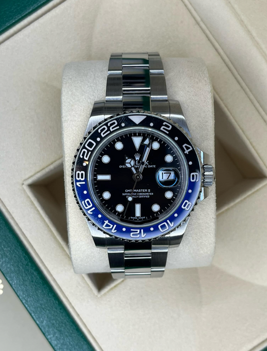 2017 Rolex Gmt Master II Batman 116710BLNR Full Set