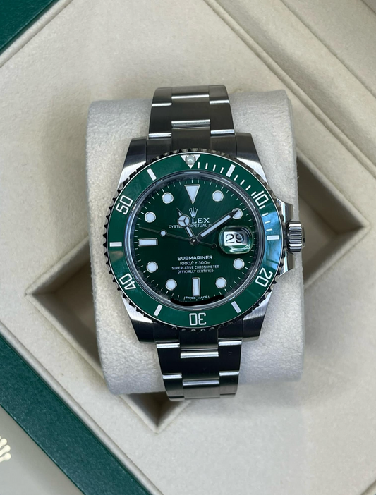 2020 Rolex Submariner Hulk 116610LV Full Set