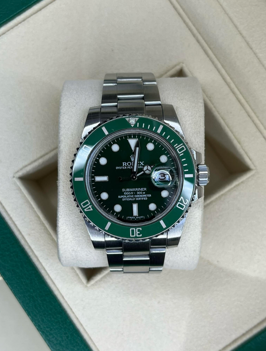 2011 Rolex Submariner Hulk 116610LV Full Set