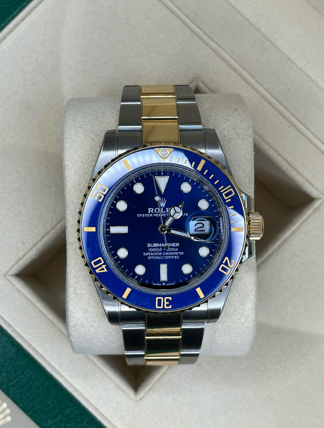 2024 Rolex Submariner Bluesy 126613LB Full Set