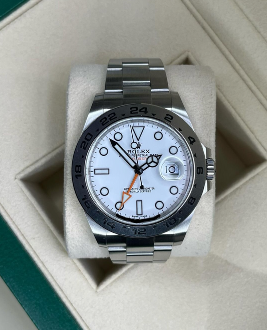 2019 Rolex Explorer II Polar 216570 Full Set