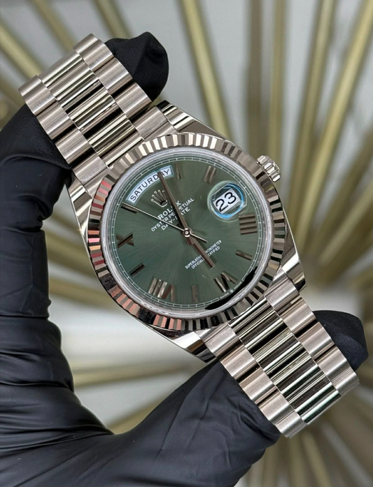 2025 Rolex Day Date Green Dial 228239